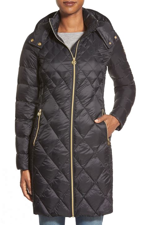 michael kors quilted coat